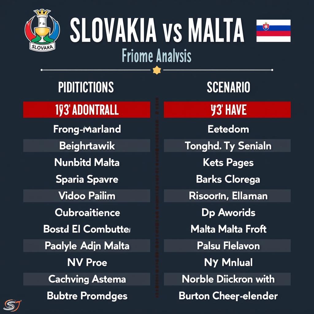 Soi kèo Slovakia vs Malta: Nhận định chuyên gia