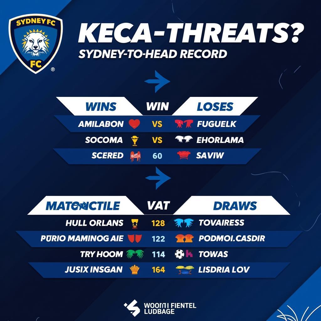 Lịch sử đối đầu Sydney FC vs Western United