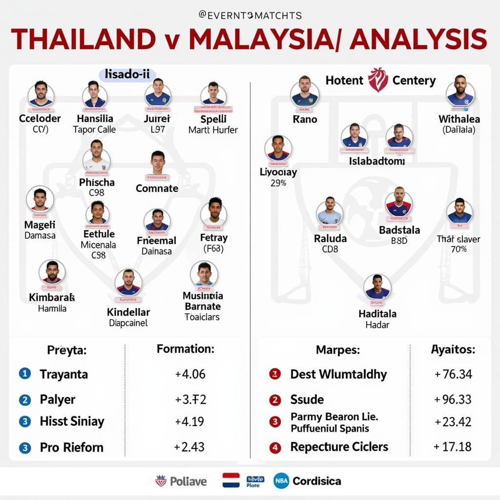 Phân tích phong độ gần đây của Thái Lan và Malaysia