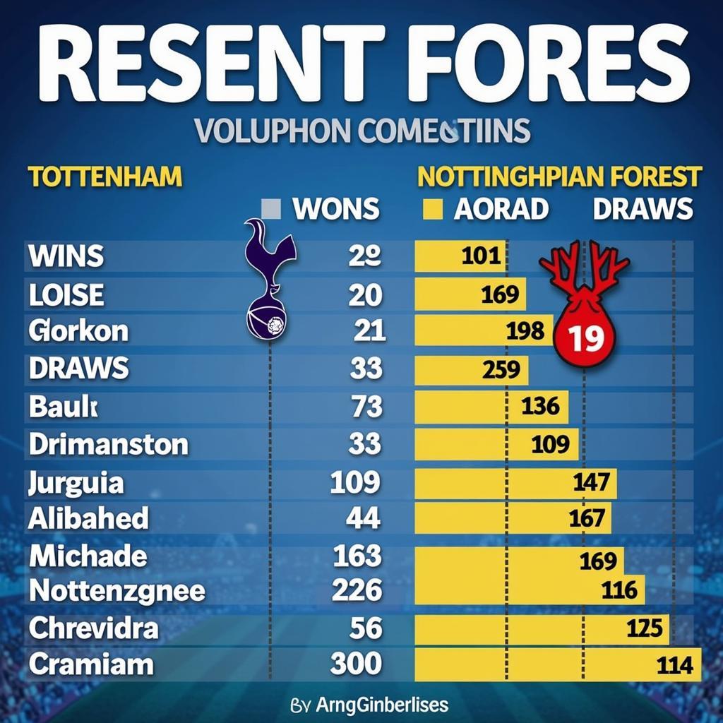 Phong độ gần đây của Tottenham và Nottingham Forest