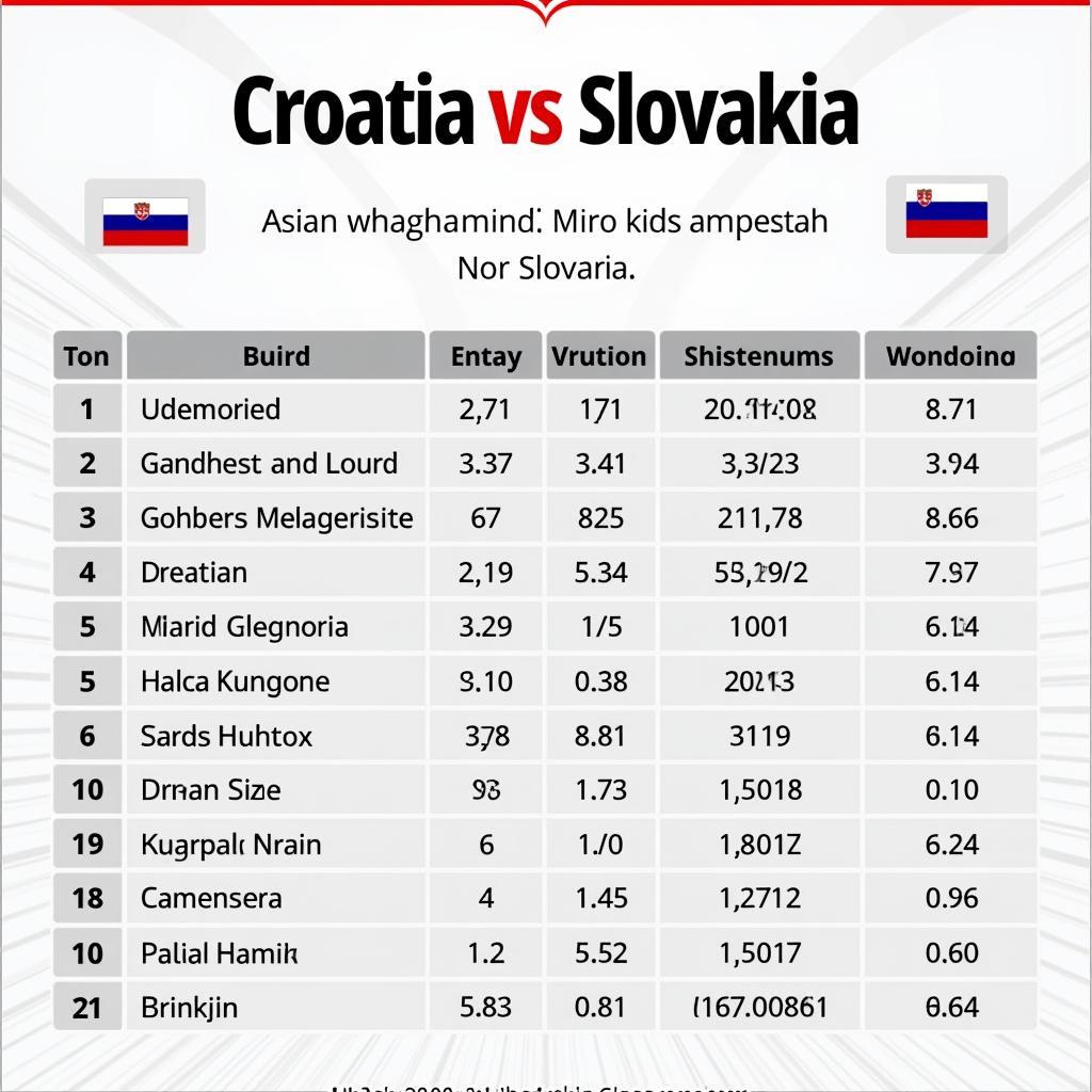 Tỷ lệ Kèo Châu Á Croatia vs Slovakia