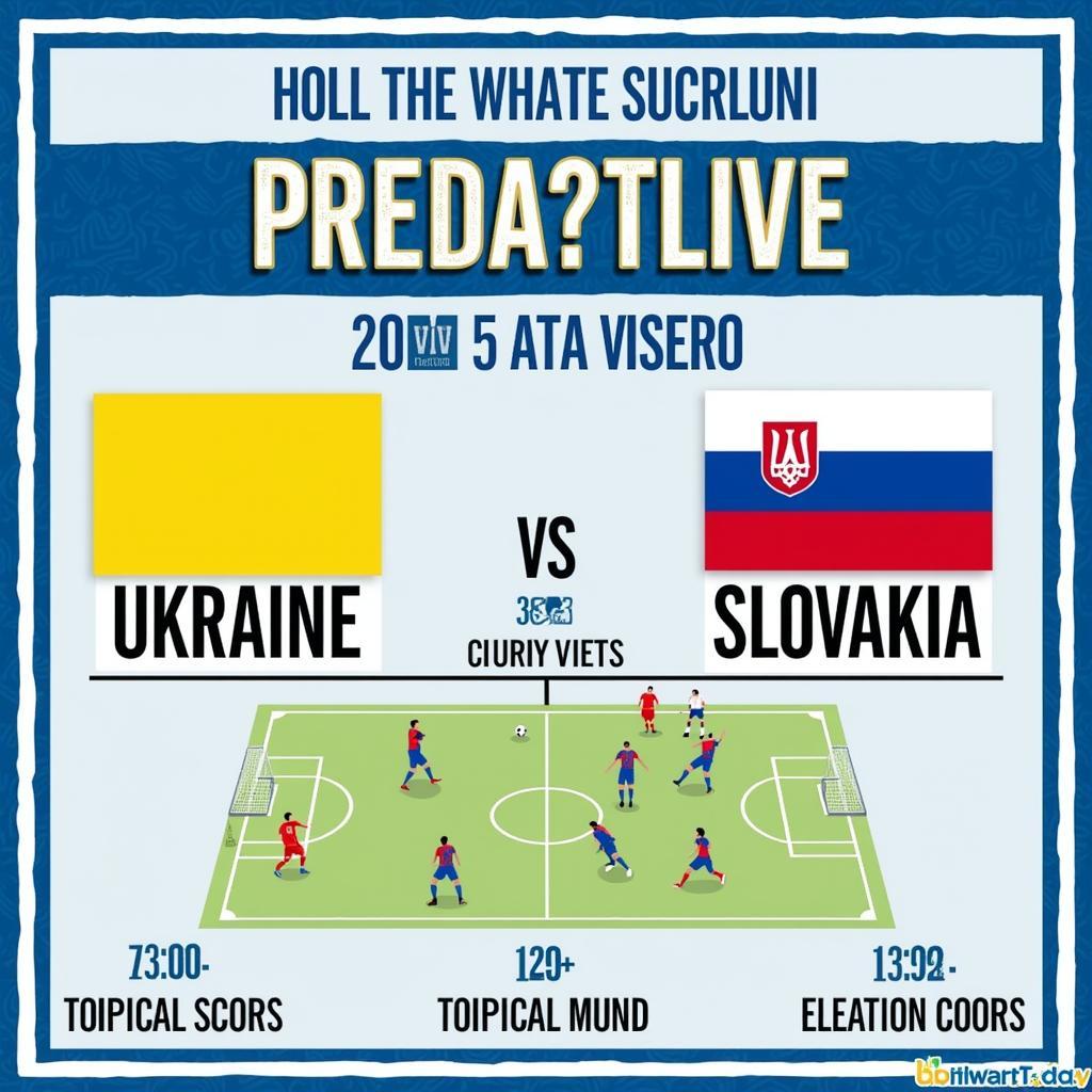 Dự đoán kết quả trận đấu Ukraine vs Slovakia