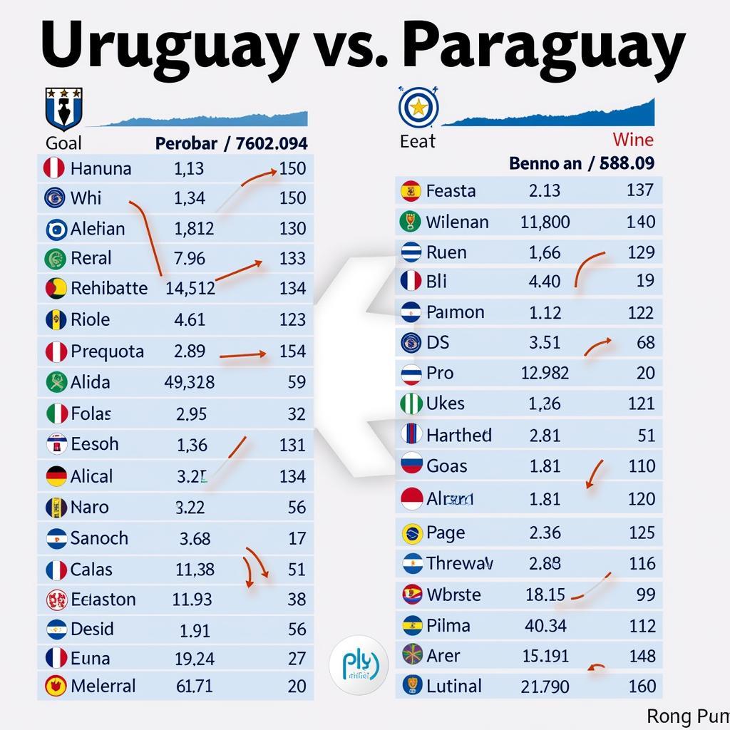 Soi kèo Uruguay Paraguay: Phong độ gần đây