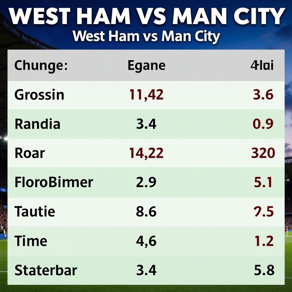 Soi kèo West Ham vs Man City - Dự đoán kết quả