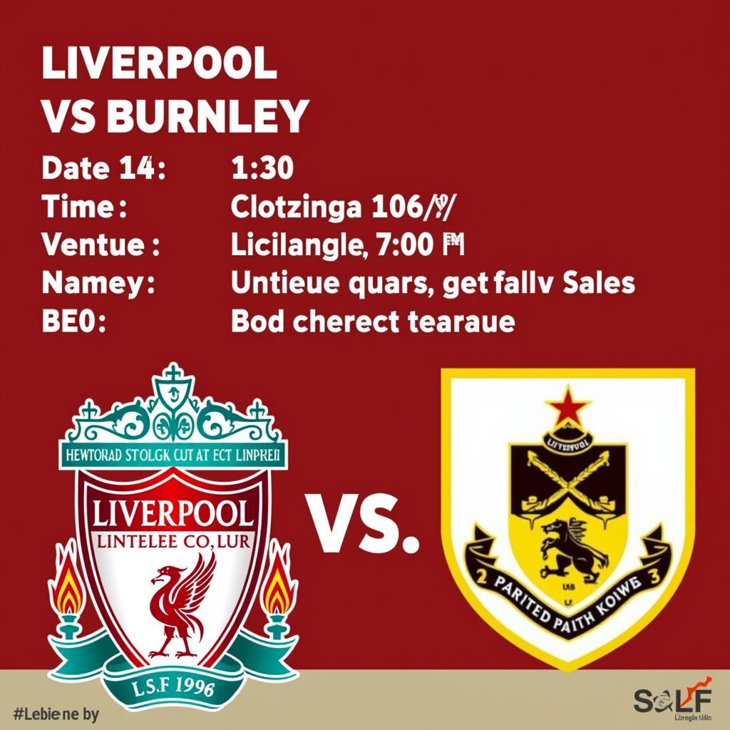 Thông tin trận đấu Liverpool vs Burnley