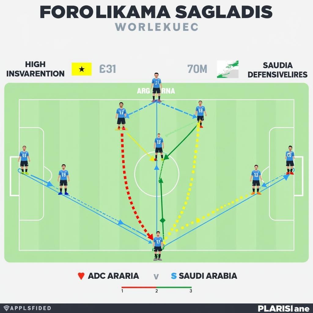 Phân tích chiến thuật Argentina vs Arab Saudi