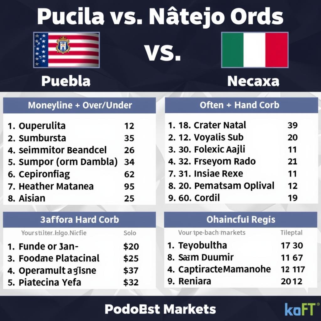 Tỷ lệ kèo Puebla vs Necaxa