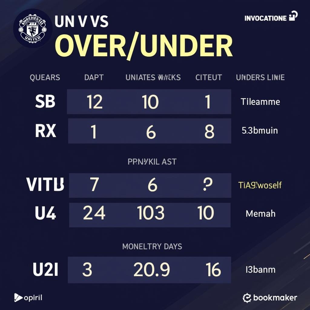 Tỷ lệ kèo Tài Xỉu MU vs Tottenham