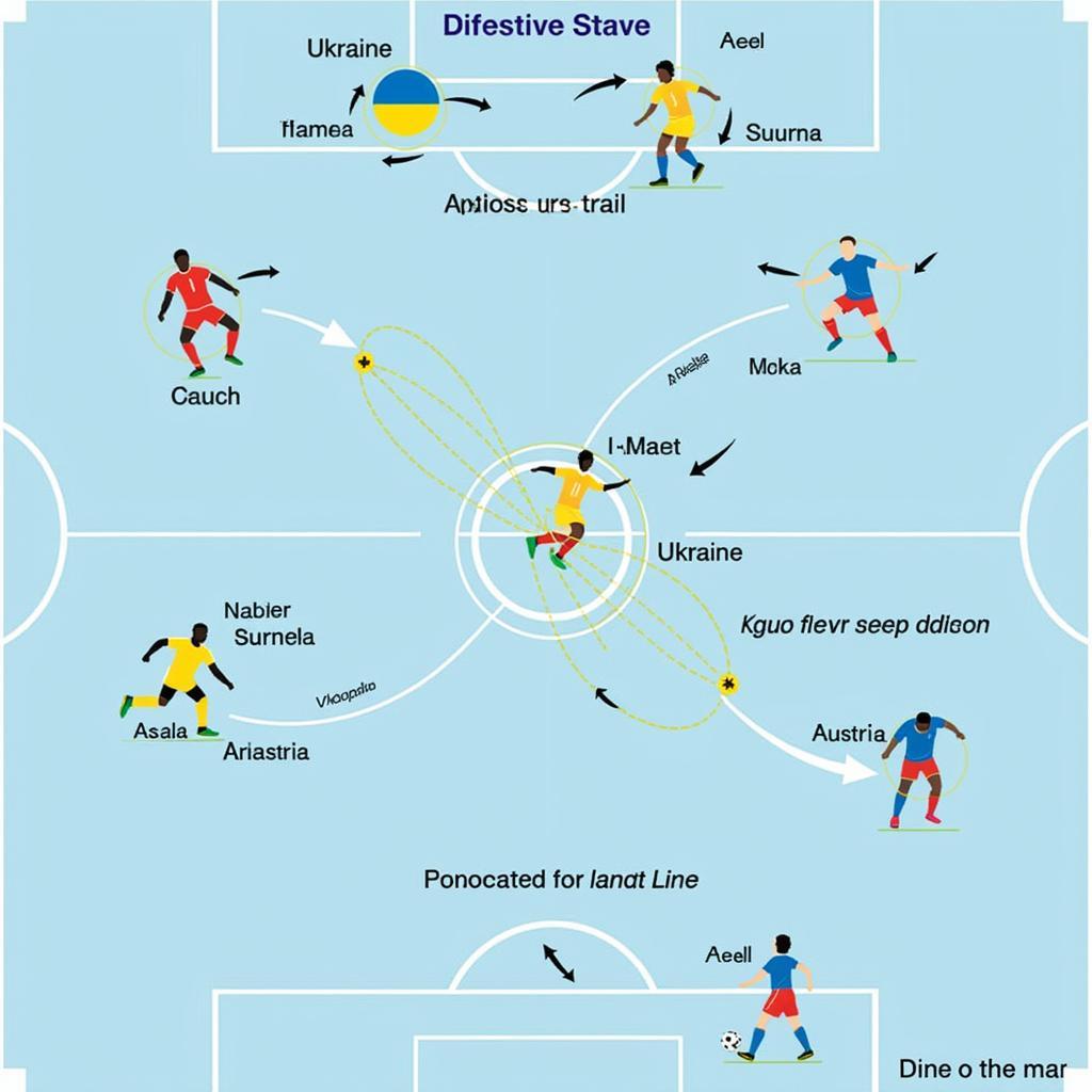 Chiến thuật Ukraine vs Áo