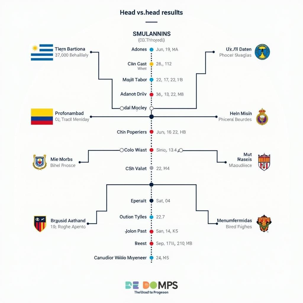 Lịch sử đối đầu Uruguay vs Colombia