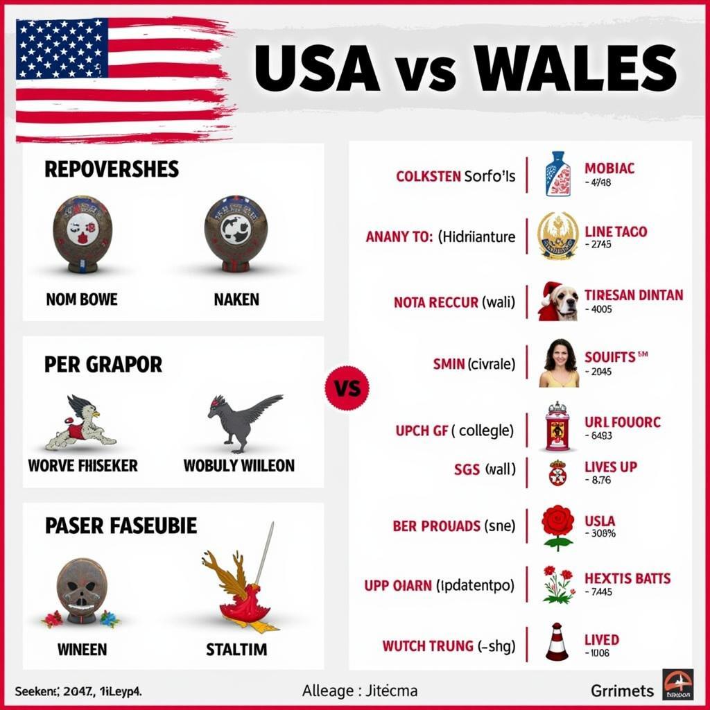 Dự đoán kết quả USA vs Wales