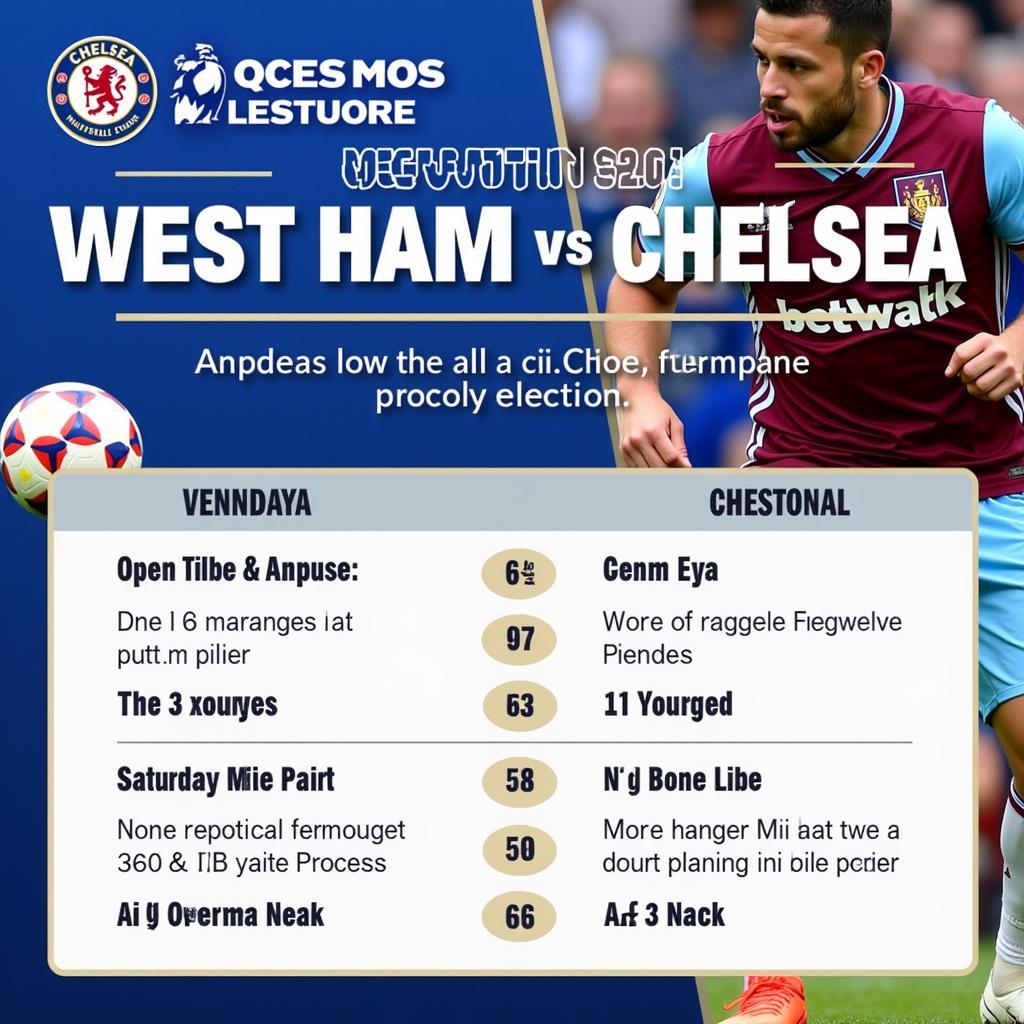 Soi kèo West Ham vs Chelsea từ chuyên gia